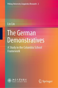 Cover image: The German Demonstratives 9789811385575