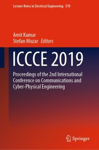 Cover image: ICCCE 2019 9789811387142