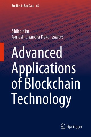 Imagen de portada: Advanced Applications of Blockchain Technology 9789811387746