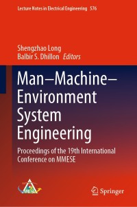 Cover image: Man–Machine–Environment System Engineering 9789811387784