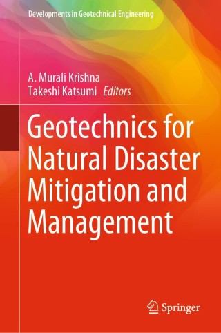 Imagen de portada: Geotechnics for Natural Disaster Mitigation and Management 9789811388279