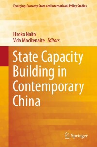 Imagen de portada: State Capacity Building in Contemporary China 1st edition 9789811388972