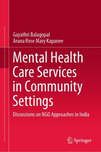 Cover image: Mental Health Care Services in Community Settings 9789811391002