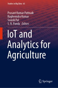 Cover image: IoT and Analytics for Agriculture 9789811391767