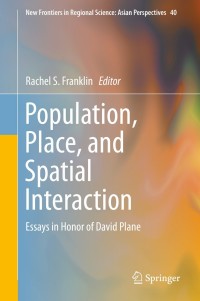 Titelbild: Population, Place, and Spatial Interaction 9789811392306