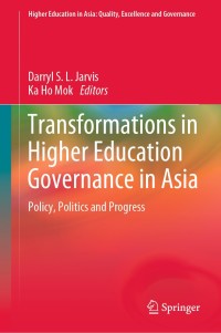 Omslagafbeelding: Transformations in Higher Education Governance in Asia 9789811392931