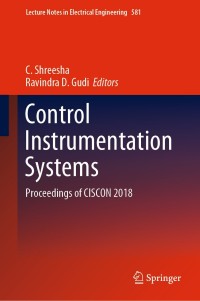 Imagen de portada: Control Instrumentation Systems 9789811394188