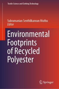 Omslagafbeelding: Environmental Footprints of Recycled Polyester 9789811395772