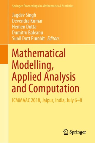 Cover image: Mathematical Modelling, Applied Analysis and Computation 9789811396076