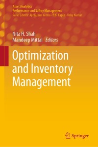 Imagen de portada: Optimization and Inventory Management 9789811396977