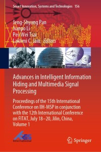Imagen de portada: Advances in Intelligent Information Hiding and Multimedia Signal Processing 9789811397134