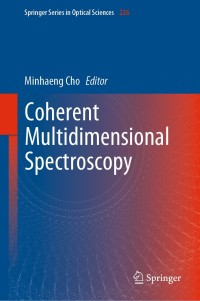 表紙画像: Coherent Multidimensional Spectroscopy 9789811397523