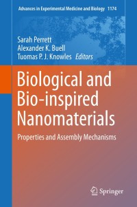 Cover image: Biological and Bio-inspired Nanomaterials 9789811397905