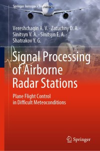 Imagen de portada: Signal Processing of Airborne Radar Stations 9789811399879
