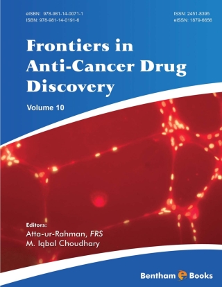 Imagen de portada: Frontiers in Anti-Cancer Drug Discovery: Volume 10 1st edition 9789811401916