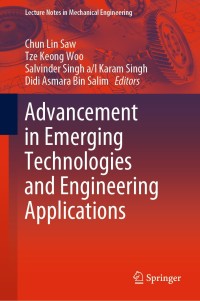 Cover image: Advancement in Emerging Technologies and Engineering Applications 9789811500015