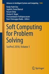 Imagen de portada: Soft Computing for Problem Solving 9789811500343