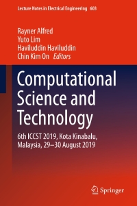 Imagen de portada: Computational Science and Technology 9789811500572
