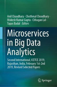 Imagen de portada: Microservices in Big Data Analytics 9789811501272
