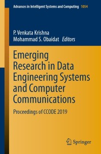 Imagen de portada: Emerging Research in Data Engineering Systems and Computer Communications 1st edition 9789811501340