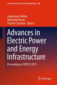 表紙画像: Advances in Electric Power and Energy Infrastructure 9789811502057