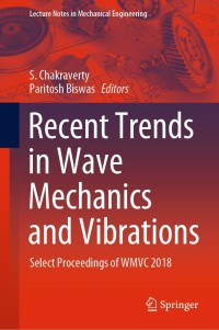 Cover image: Recent Trends in Wave Mechanics and Vibrations 9789811502866