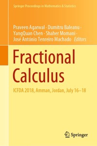 Cover image: Fractional Calculus 9789811504297