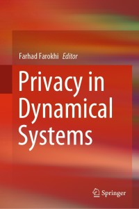 Cover image: Privacy in Dynamical Systems 9789811504921