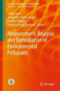 Titelbild: Measurement, Analysis and Remediation of Environmental Pollutants 9789811505393