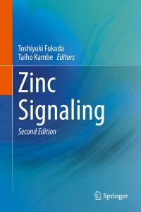 Cover image: Zinc Signaling 2nd edition 9789811505560