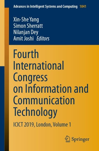 Omslagafbeelding: Fourth International Congress on Information and Communication Technology 9789811506369