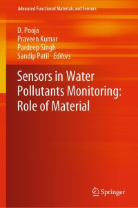 Omslagafbeelding: Sensors in Water Pollutants Monitoring: Role of Material 9789811506703
