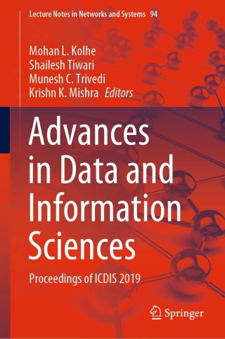 Cover image: Advances in Data and Information Sciences 9789811506932