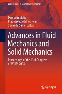 Cover image: Advances in Fluid Mechanics and Solid Mechanics 1st edition 9789811507717