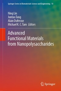 Omslagafbeelding: Advanced Functional Materials from Nanopolysaccharides 9789811509124