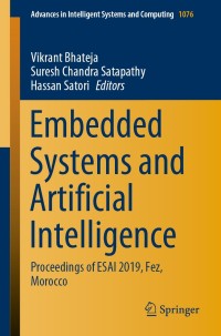 Imagen de portada: Embedded Systems and Artificial Intelligence 1st edition 9789811509469