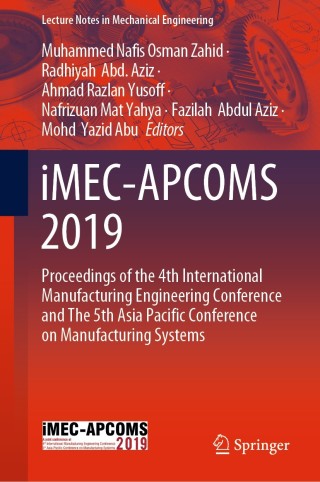 Cover image: iMEC-APCOMS 2019 9789811509490