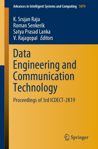 Cover image: Data Engineering and Communication Technology 9789811510960