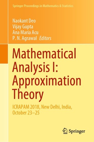 صورة الغلاف: Mathematical Analysis I: Approximation Theory 1st edition 9789811511523