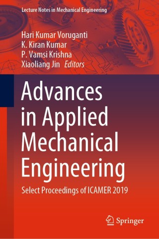 Cover image: Advances in Applied Mechanical Engineering 1st edition 9789811512001