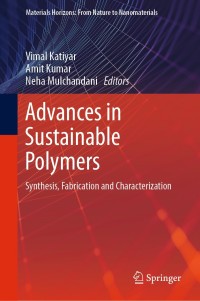 Imagen de portada: Advances in Sustainable Polymers 1st edition 9789811512506