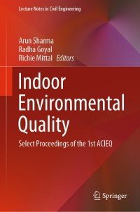 Imagen de portada: Indoor Environmental Quality 9789811513336
