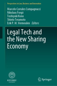 صورة الغلاف: Legal Tech and the New Sharing Economy 9789811513497