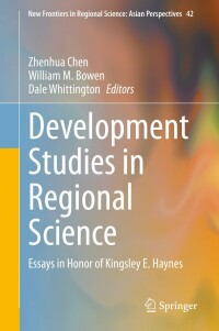 Cover image: Development Studies in Regional Science 1st edition 9789811514340
