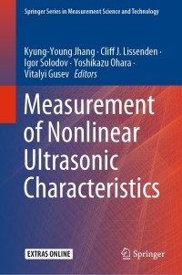 Immagine di copertina: Measurement of Nonlinear Ultrasonic Characteristics 9789811514609