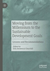 Cover image: Moving from the Millennium to the Sustainable Development Goals 1st edition 9789811515552