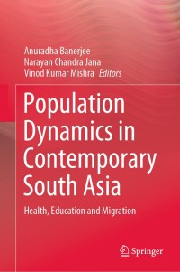 Imagen de portada: Population Dynamics in Contemporary South Asia 1st edition 9789811516672