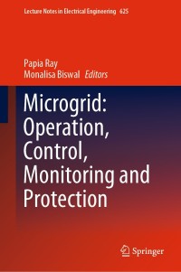 Immagine di copertina: Microgrid: Operation, Control, Monitoring and Protection 9789811517808