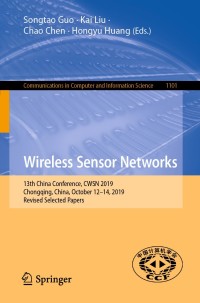 Imagen de portada: Wireless Sensor Networks 9789811517846