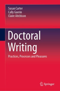 Cover image: Doctoral Writing 9789811518072